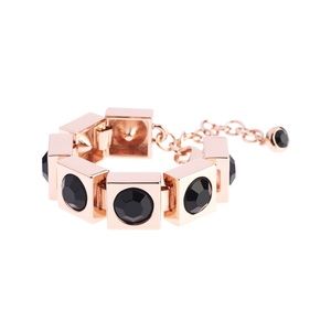 Ted Baker Oleska Square Stone Bracelet - Black